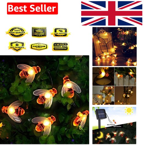 Led solar bee light - led, string