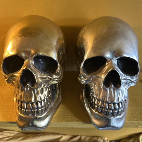 2large resin skulled one - skulled,