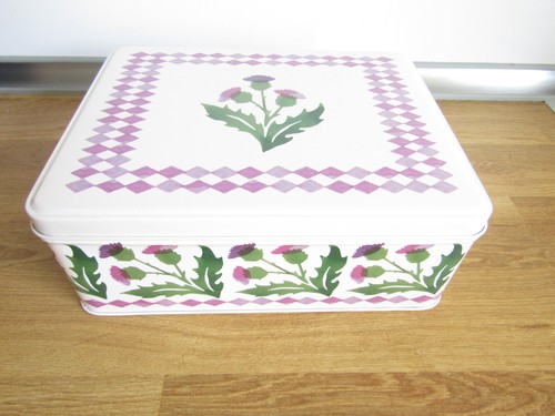 Emma bridgewater thistle tin - emma,