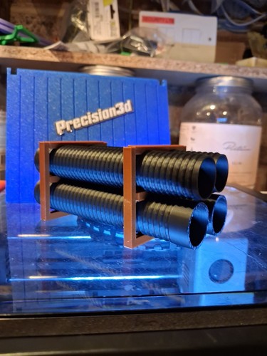 Ribbed pipes custom - ribbed,