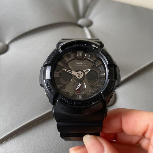 Casio shock black watch - casio,