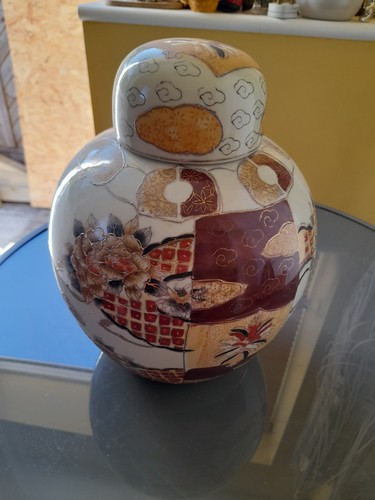 Wonderful large ginger jar - large, 'ginger