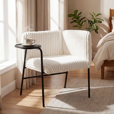 Corduroy Upholstered Armchair