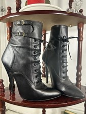 Black Pleaser Dominatrix Faux