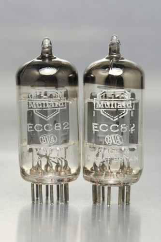 Mullard ecc82 valves - 2x, tubes