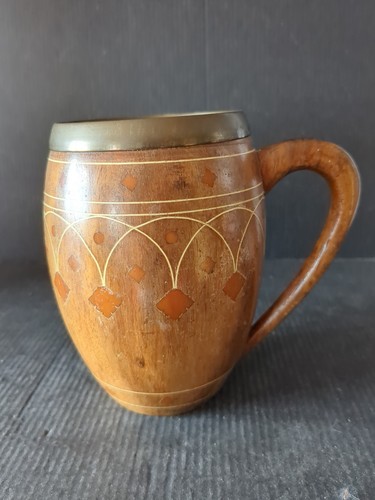 Vintage wooden inlaid - vintage,