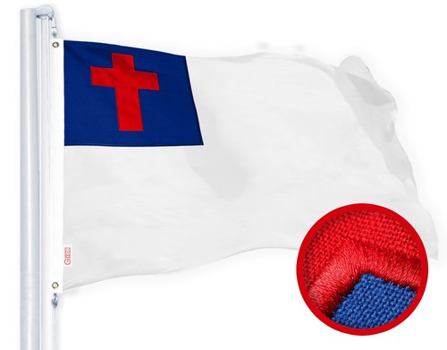 Christian flag 3x5 - christian,