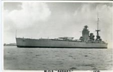 HMS Rodney (1925) WWII Royal