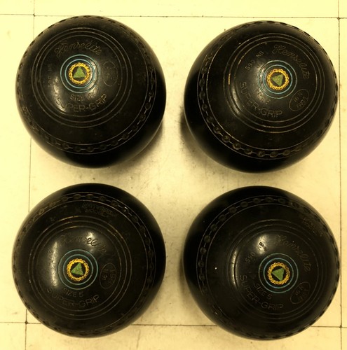 Henselite lawn bowls set - set, 4