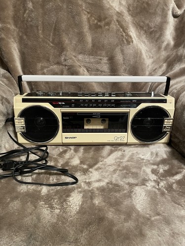 Sharp qt27 vintage retro - vintage,