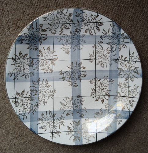 Washington pottery check plate - washington,