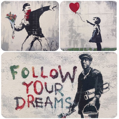 Banksy pop art full - full, colour
