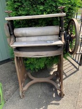 vintage cast iron mangle