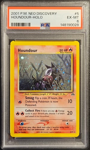 Psa houndour holo - holo, 5/75