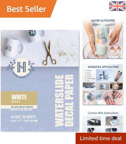Waterslide decal paper inkjet - decal,