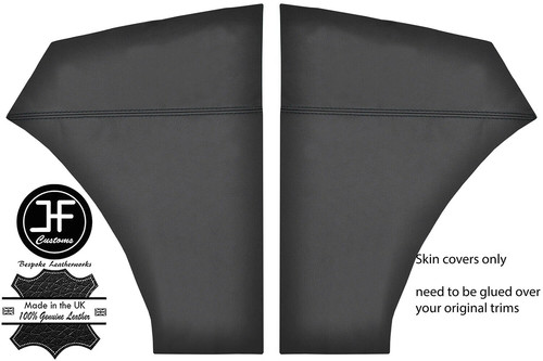 Black stitch side kick - black, 2x