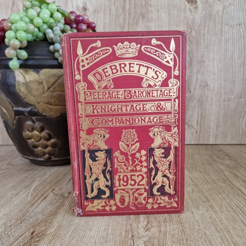 Vintage 1952 debrett peerage - vintage, debrett's