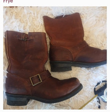 Womens brown moto engineer - moto,