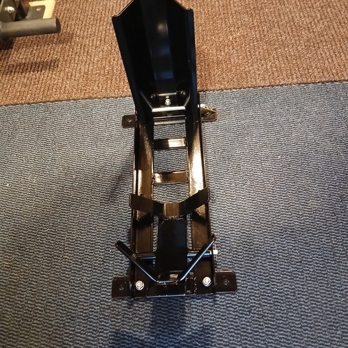 Motorcycle wheel chock stand - wheel,