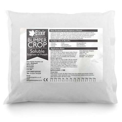 Soluble sulphate potash - sulphate,