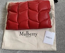 Mulberry Softie Clutch RED