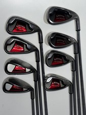 Used Set of 8 Callaway Big Bertha 2008 Irons / 4-PW+SW /