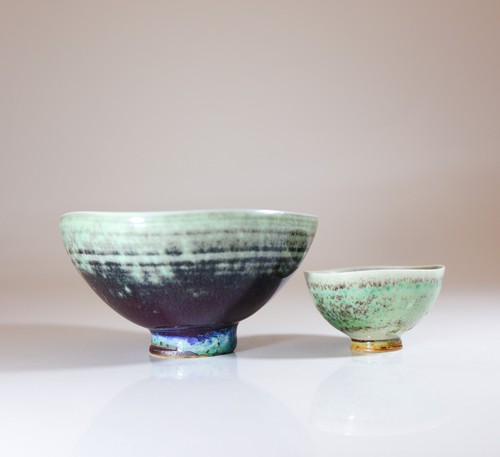 Two miniature ceramic - two,