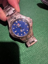  Chunky Military Style zeitner and Lacoste Mens Watches bundle both working 