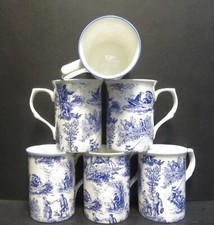 Set Of 8/6/4/2/1 Mugs Village