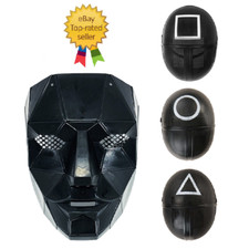 Game Mask 2021 TV Characters Adult Halloween Face Mask Squid Mask Masquerade