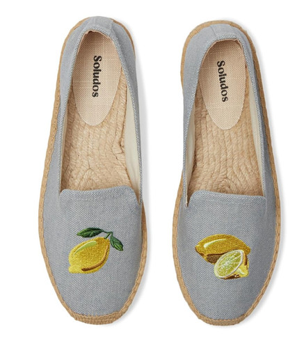 Soludos lemon smoking slipper - soludos,