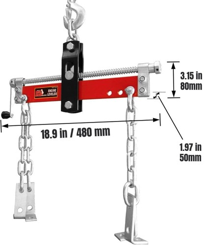 Heavy duty engine hoist - heavy,