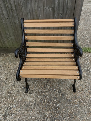 Garden bench cast iron - cast, and