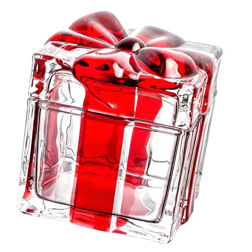 Glass storage jar with - jar,