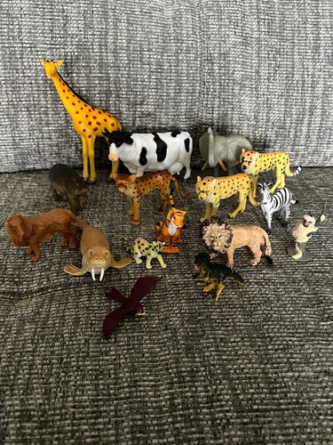 Bundle animal figures x16 lion - animal,