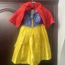 Disney Childrens Snow White Deluxe Costume Dress - Size 3 98cm