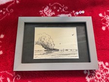 RARE FRAMED MINIATURE ART