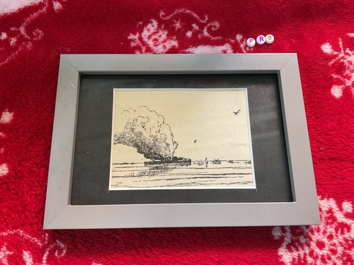 Rare framed miniature - rare,