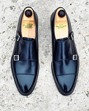 Handmade men genuine - men's, black