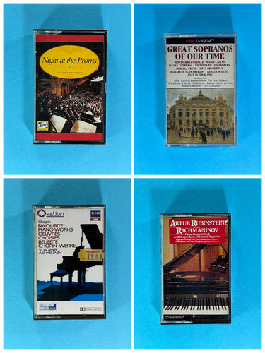 Classical cassette tape bundle - classical,
