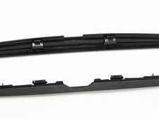 Frame black rear view mirror
