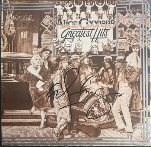 Signed alice cooper - alice,