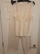 Janet Reger Pyjama Set Ivory