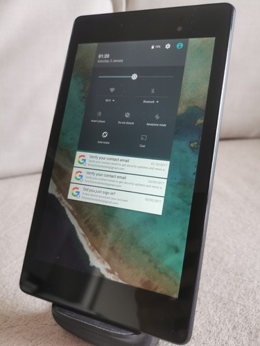 Asus nexus tablet 12gb - 7,