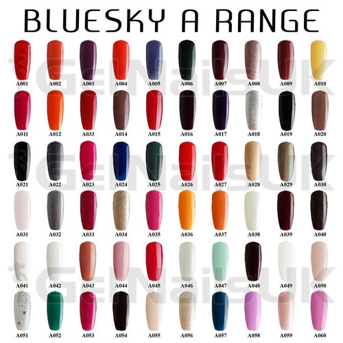 Bluesky gel nail polish - gel, a