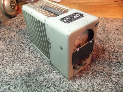 Bird 611 thruline wattmeter - bird,