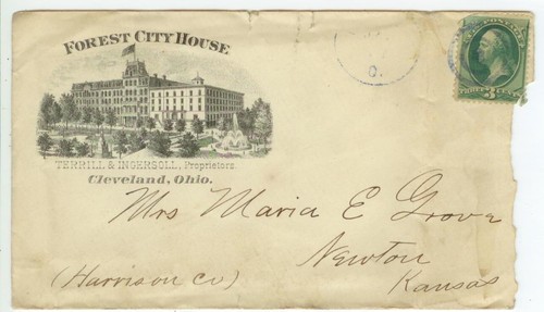C1880 cleveland ohio forest - ohio,