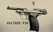 WWII German P 38 Pistol T Shirt Hand Made in the USA