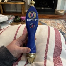 Foster's Beer Tap Handle Blue