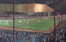 Hearts v Bayern Munich 'From the Shed' -  20'' x 30'' Poster Print